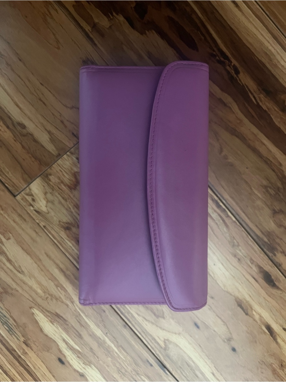 Purple Buxton leather wallet new